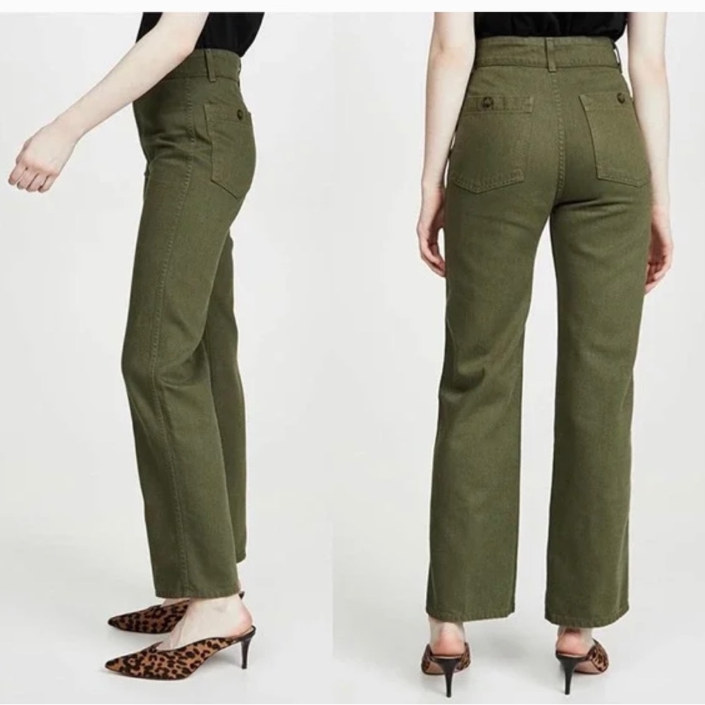 Women’s Green Reformation jeans, size 25